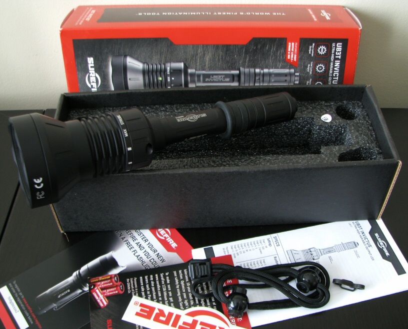 Surefire UB3T Invictus (XM-L, 3xCR123A) Review: BEAMSHOTS