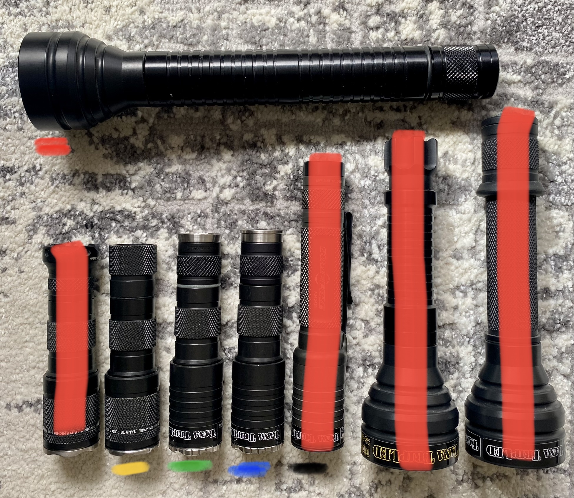 For Sale - Flashlight - Custom Aleph lights with Tana TripLed (Update ...