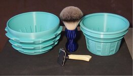 Two 3D printed bowls and a brush.jpg