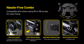NITECORE BM06 headlamp bicycle bracket HC65 UHE hc60uhe  6.png